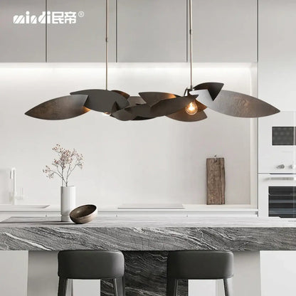 Lampa wisząca metalowa złota | Danara