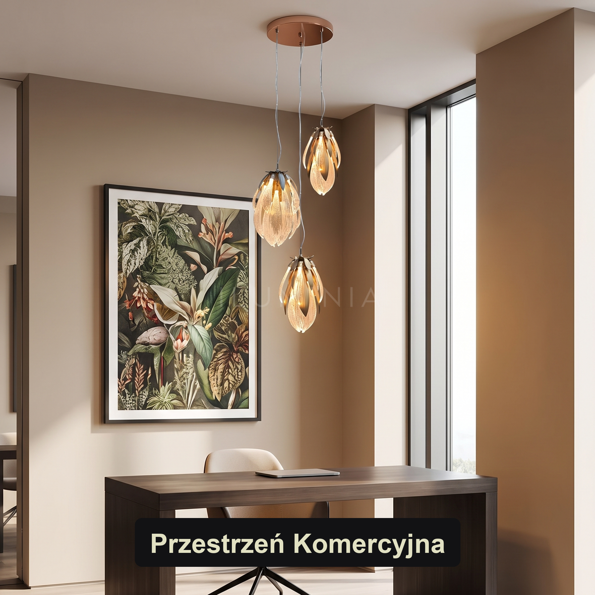 Lampa wisząca miedź | Zenoria