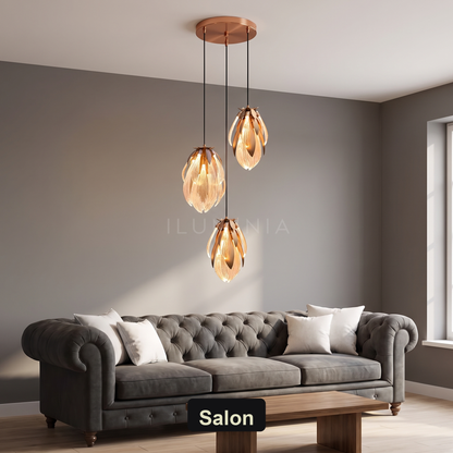 Lampa wisząca miedź | Zenoria