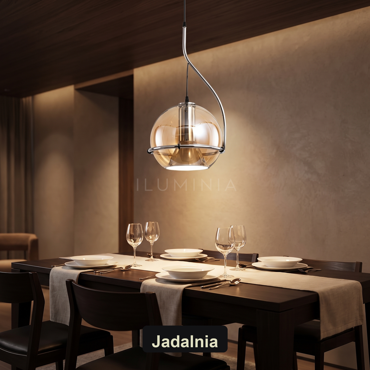 Lampa wisząca minaki | Elmena