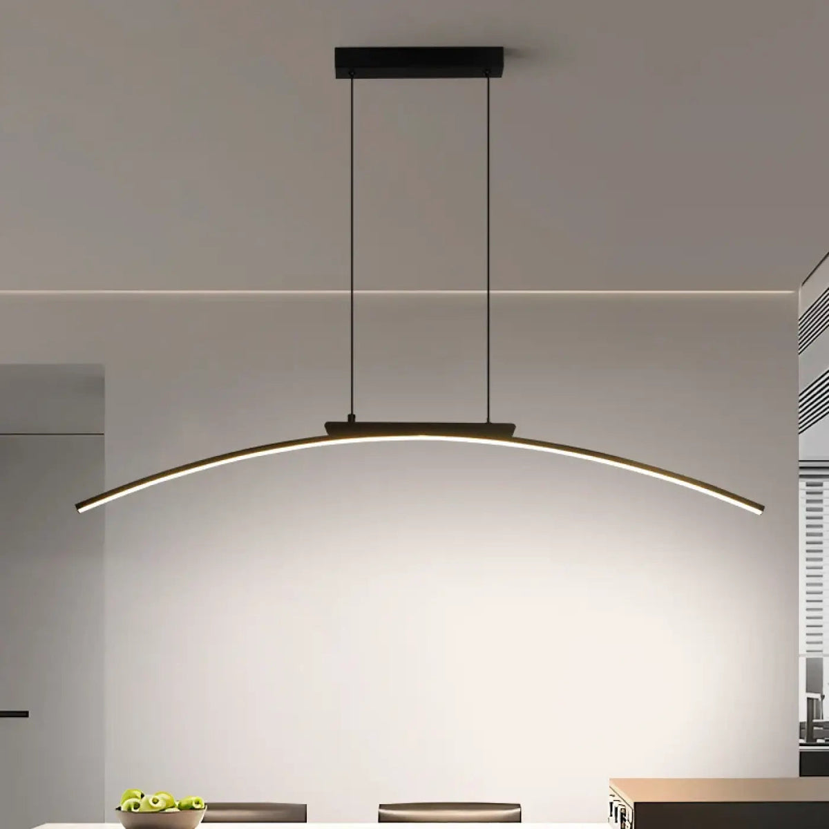 Lampa wisząca minimalistyczna czarna | Bellalda