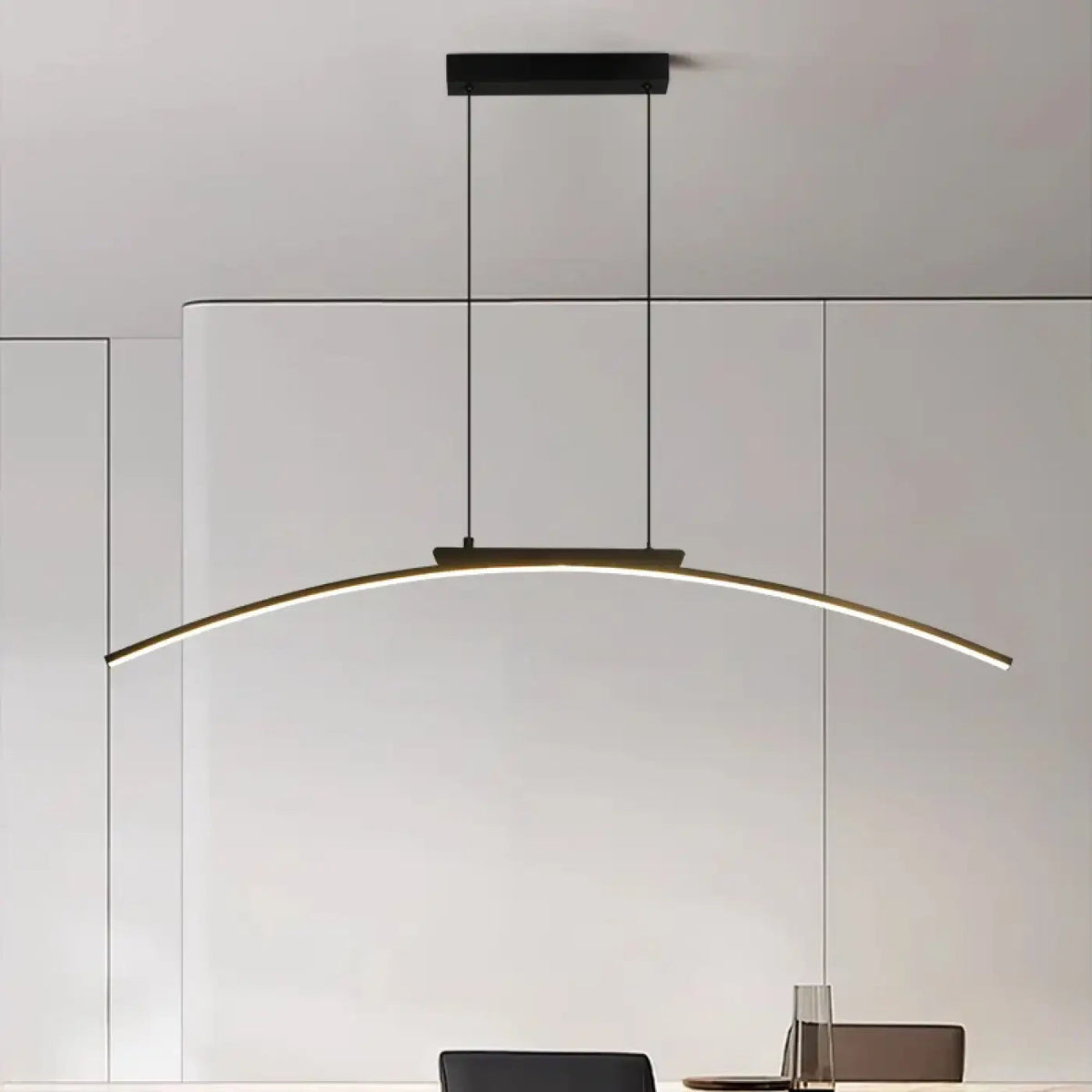 Lampa wisząca minimalistyczna czarna | Bellalda