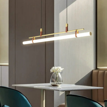 Lampa wisząca minimalistyczna liniowa | Gravilla