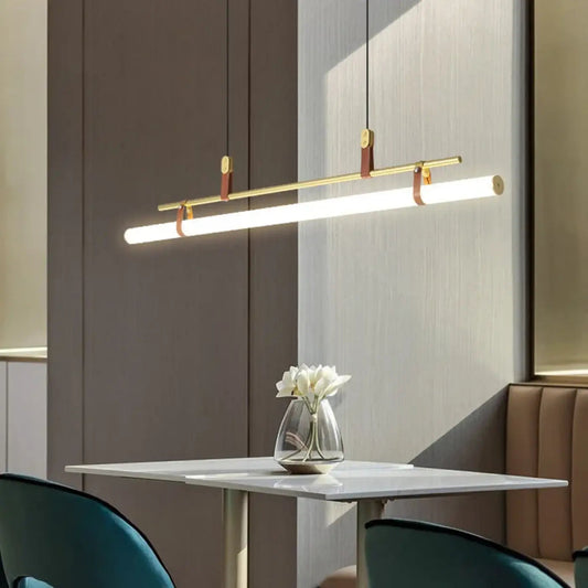 Lampa wisząca minimalistyczna liniowa | Gravilla