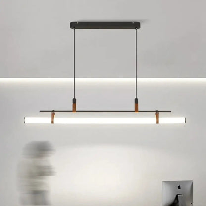Lampa wisząca minimalistyczna liniowa | Gravilla