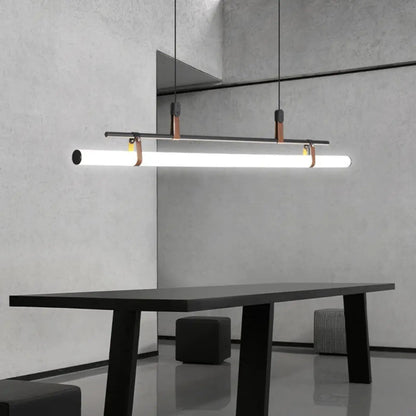 Lampa wisząca minimalistyczna liniowa | Gravilla