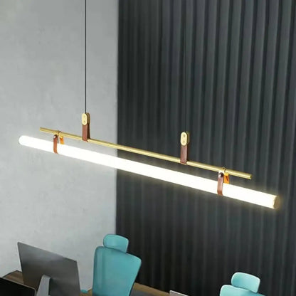 Lampa wisząca minimalistyczna liniowa | Gravilla