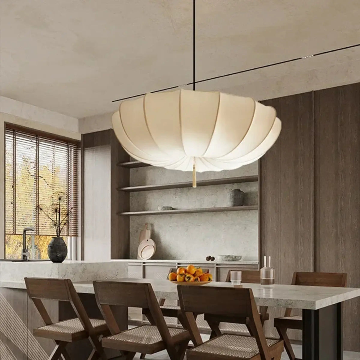 Lampa wisząca minimalistyczna oryginalna czarna | Fabranta