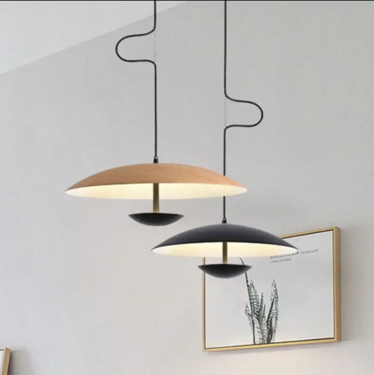 Lampa wisząca minimalistyczna oryginalna | Galicia