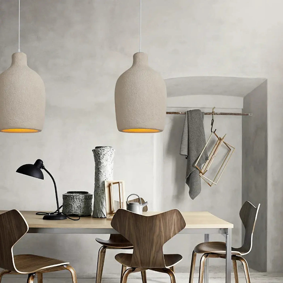 Lampa wisząca minimalistyczna oryginalna naturalna | Valilla