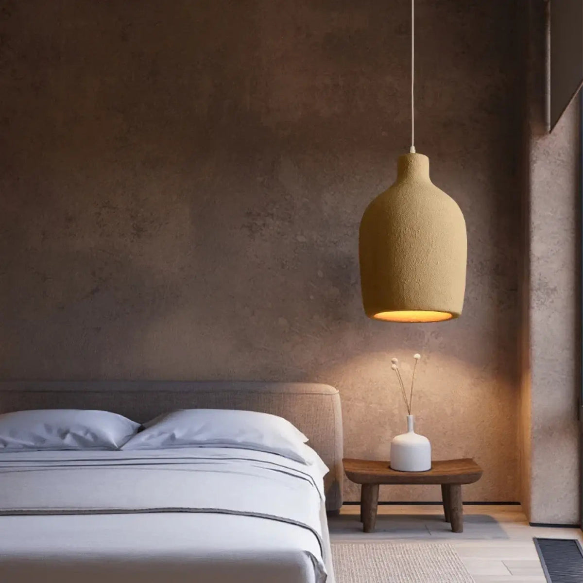 Lampa wisząca minimalistyczna oryginalna naturalna | Valilla