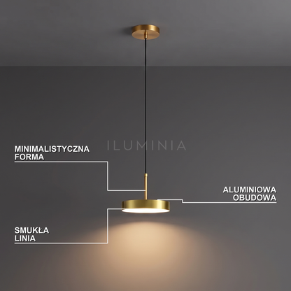 Lampa wisząca minimalistyczna | Sottana – cechy i funkcje