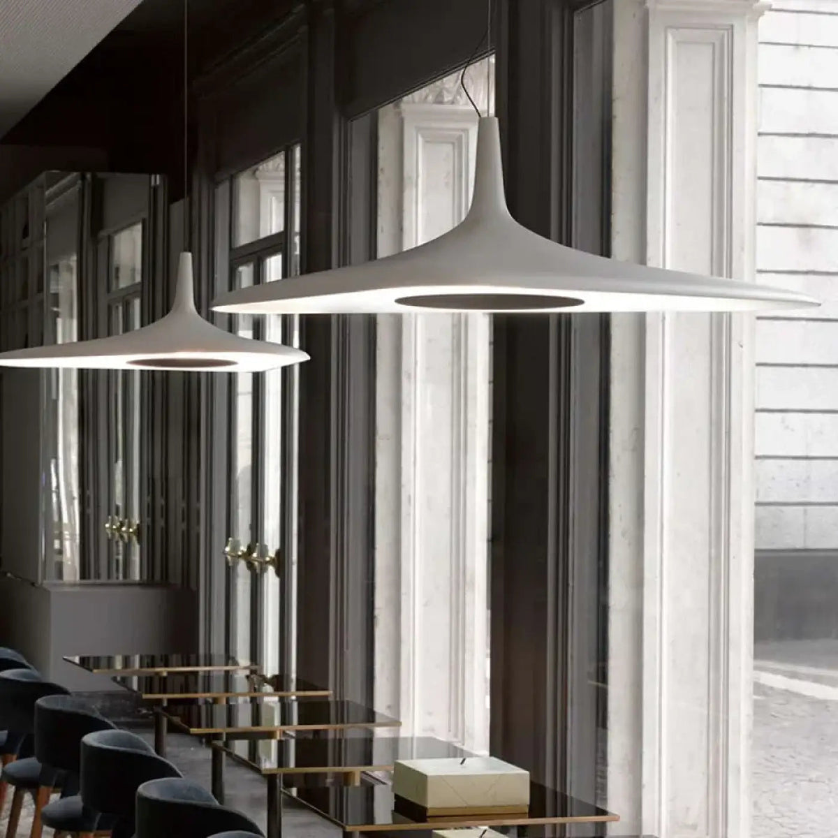Lampa wisząca modna oryginalna czarna | Rocicia