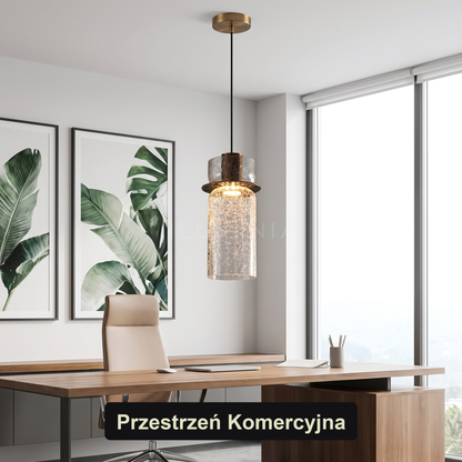 Lampa wisząca mosiądz | Leonessa