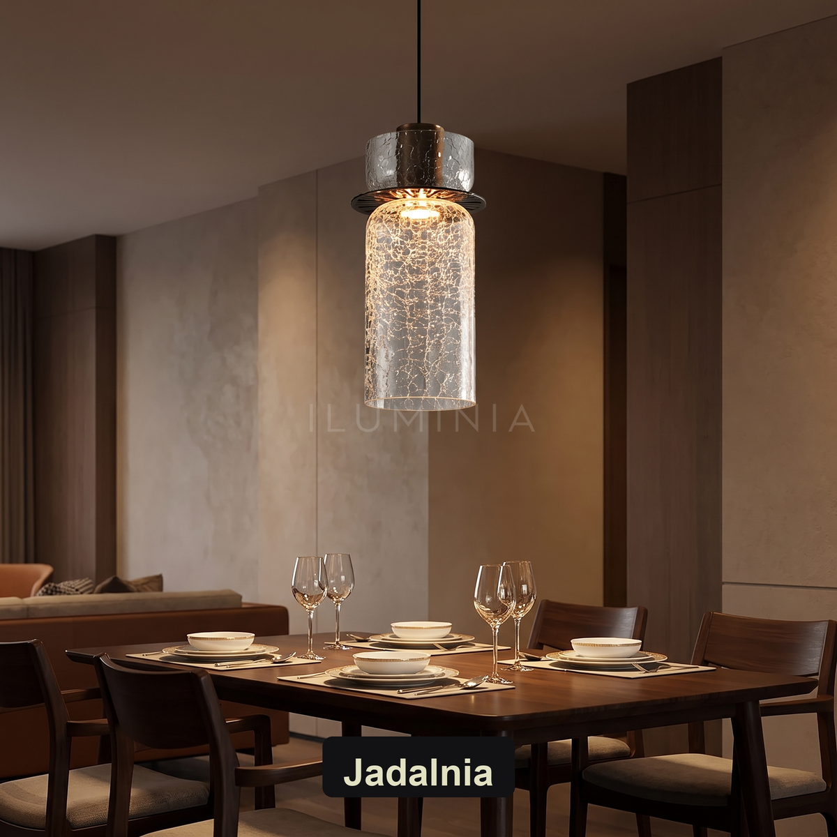 Lampa wisząca mosiądz | Leonessa
