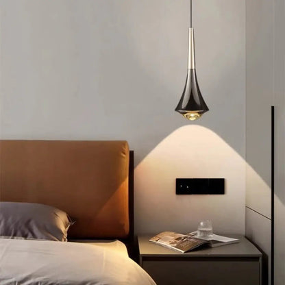 Lampa wisząca nad stół szklana | Orante