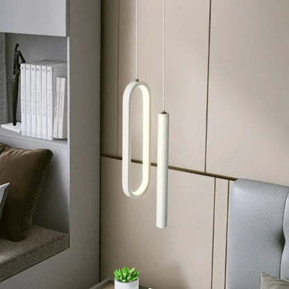 Nowoczesna lampa wisząca nad wyspę LED | Solosa