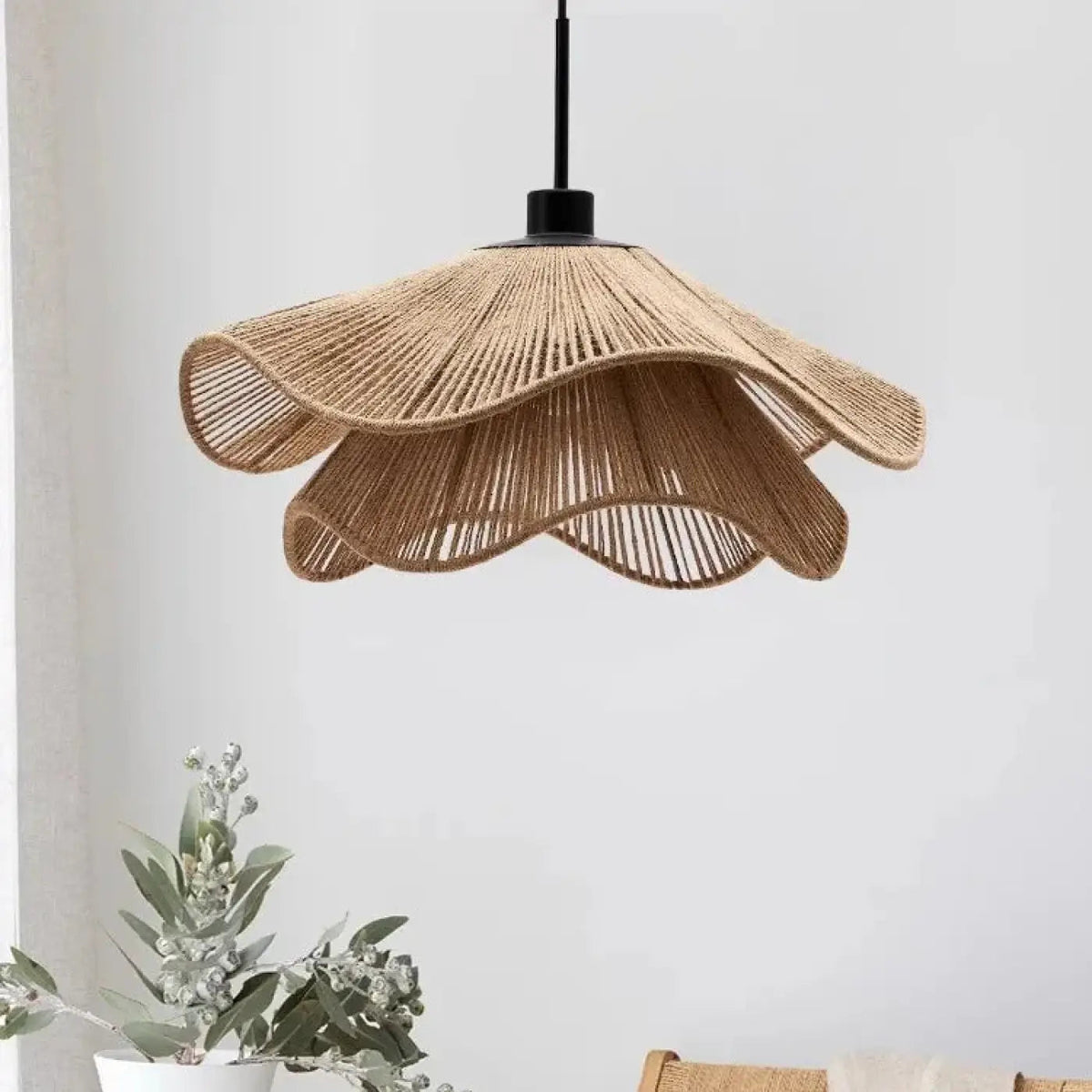 Lampa wisząca naturalna | Floruna