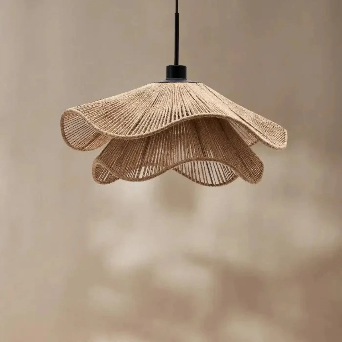 Lampa wisząca naturalna | Floruna