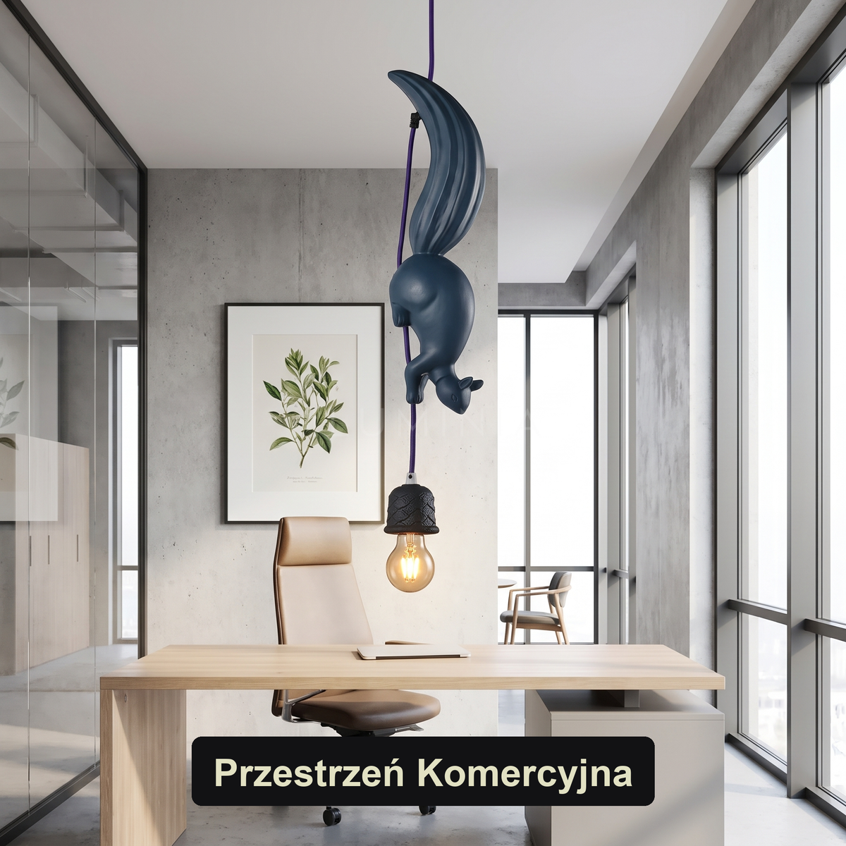 Lampa wisząca niebieska | Nerolia