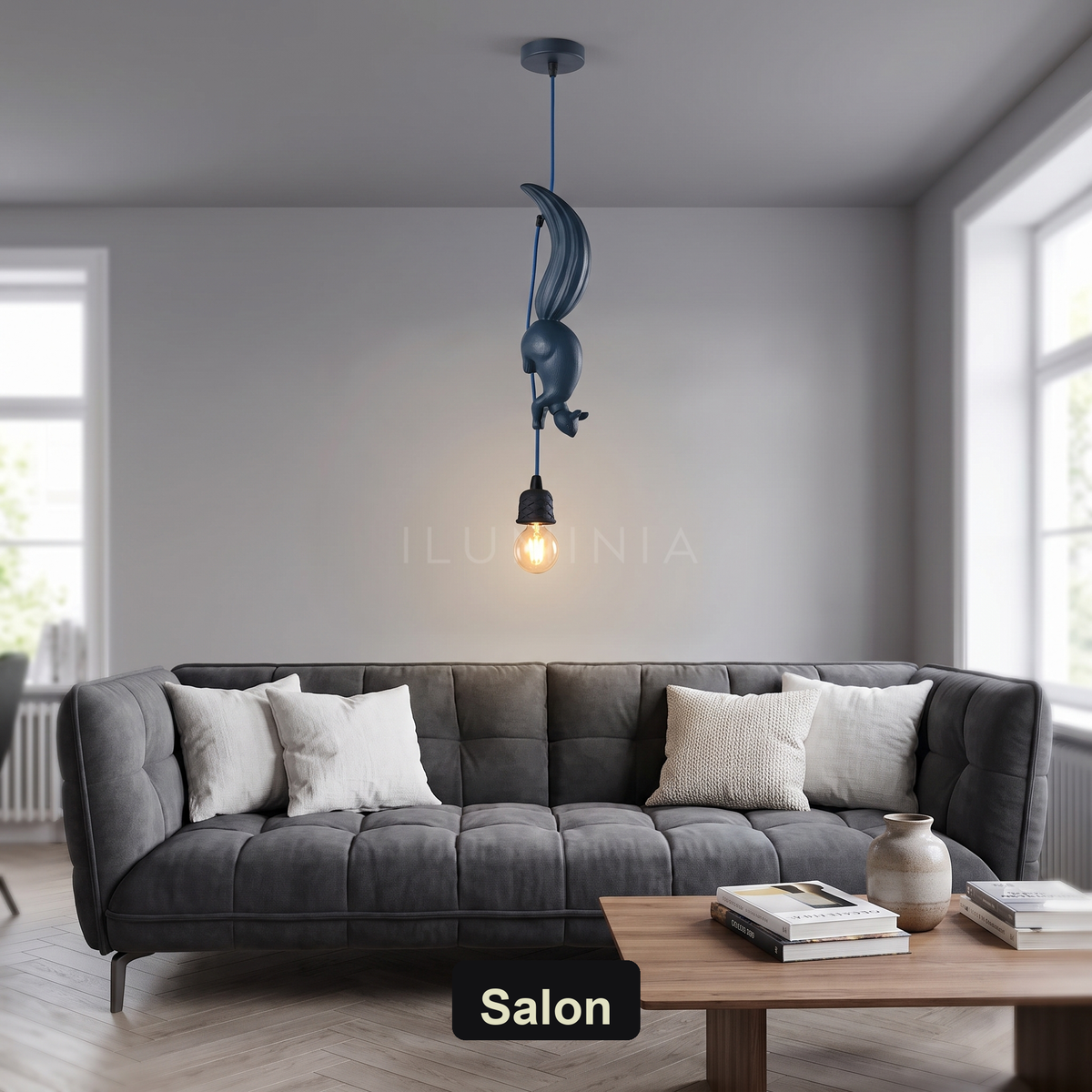 Lampa wisząca niebieska | Nerolia