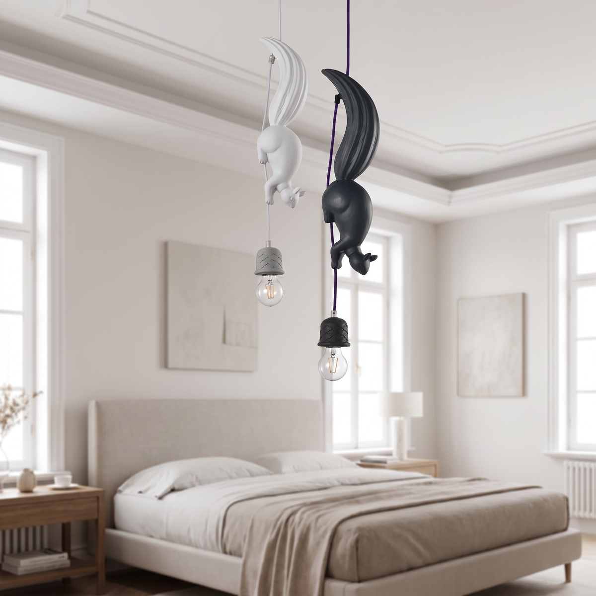 Lampa wisząca niebieska | Nerolia
