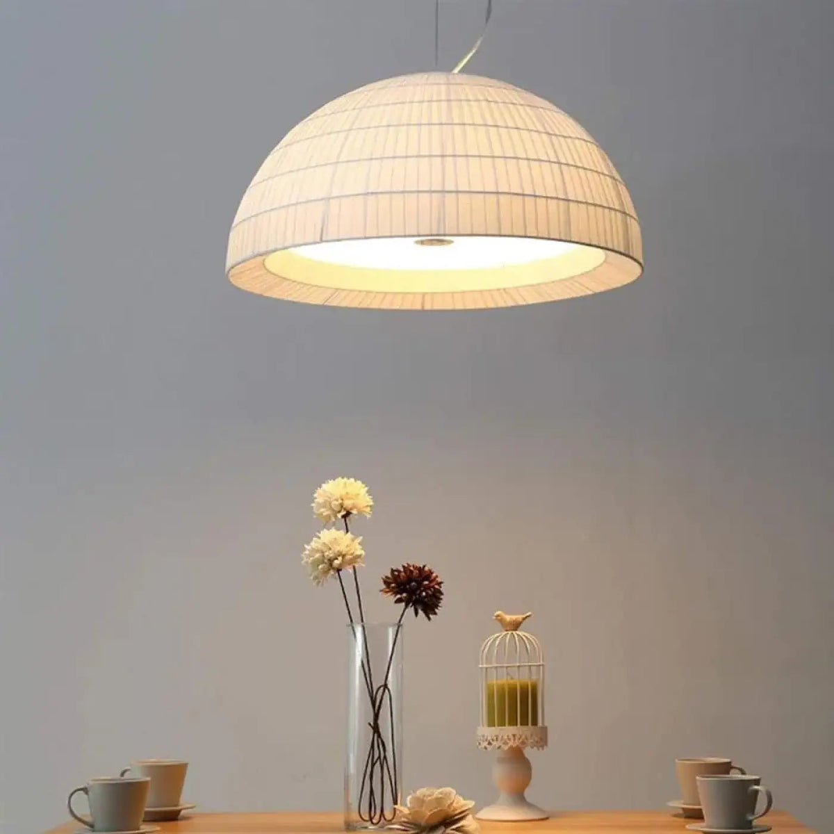 Lampa wisząca nowoczesna biała LED | Vespola