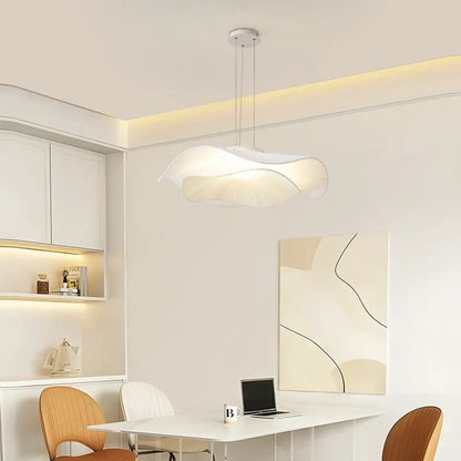 Lampa wisząca organiczna akrylowa falowana | Elmicia