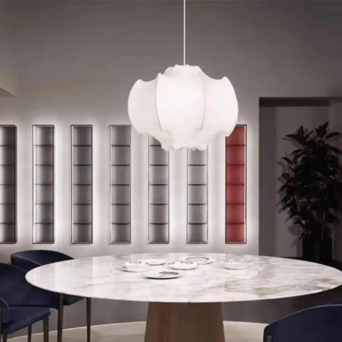 Lampa wisząca organiczna elegancka oryginalna | Adricia