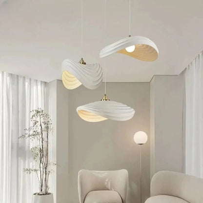 Lampa wisząca organiczna falowana ściemnialna | Falalda