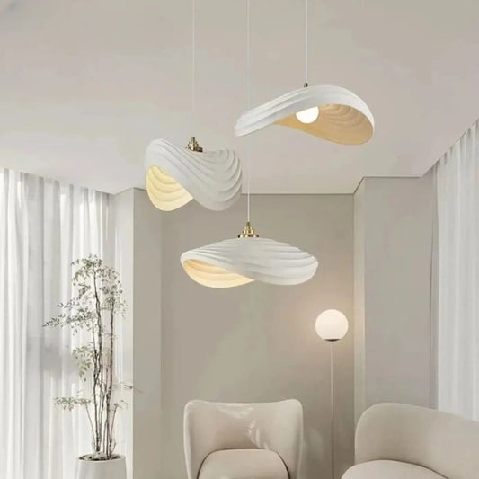 Lampa wisząca organiczna falowana ściemnialna | Falalda