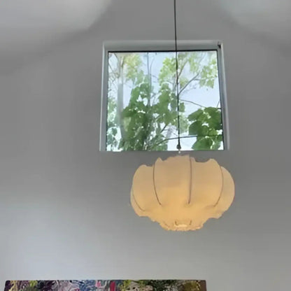 Lampa wisząca organiczna oryginalna tkanina | Dorara