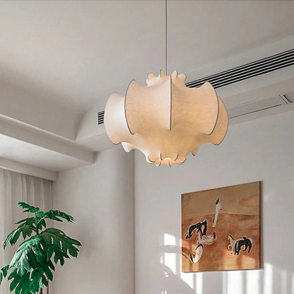 Lampa wisząca organiczna oryginalna tkanina | Dorara