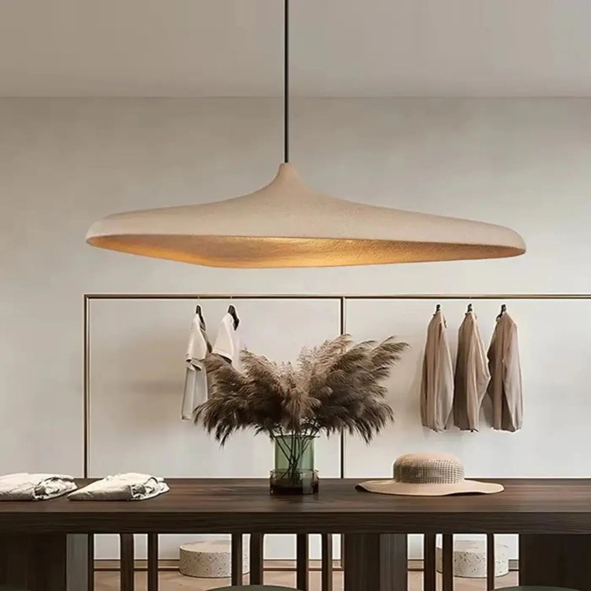 Lampa wisząca oryginalna biała LED | Dolosa