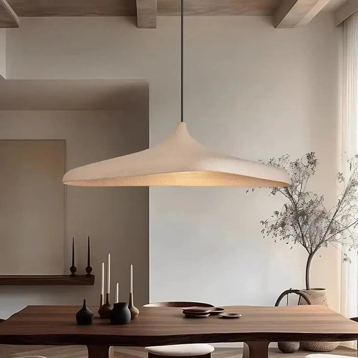 Lampa wisząca oryginalna biała LED | Dolosa