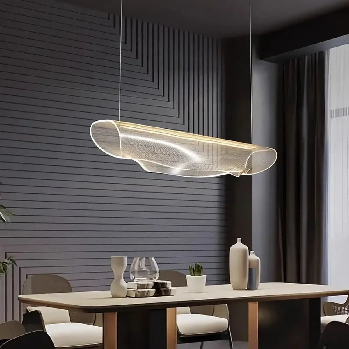 Lampa wisząca oryginalna czarna biała | Lorezza
