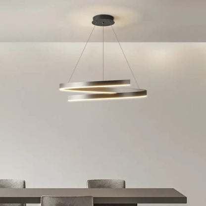 Lampa wisząca oryginalna czarna LED | Almilda
