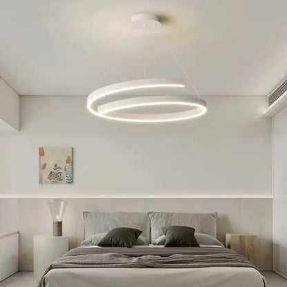 Lampa wisząca oryginalna czarna LED | Almilda