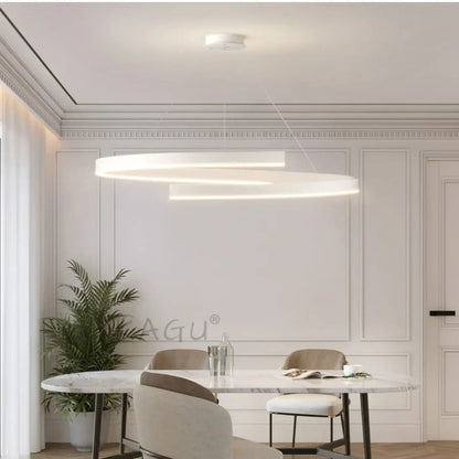 Lampa wisząca oryginalna czarna LED | Almilda