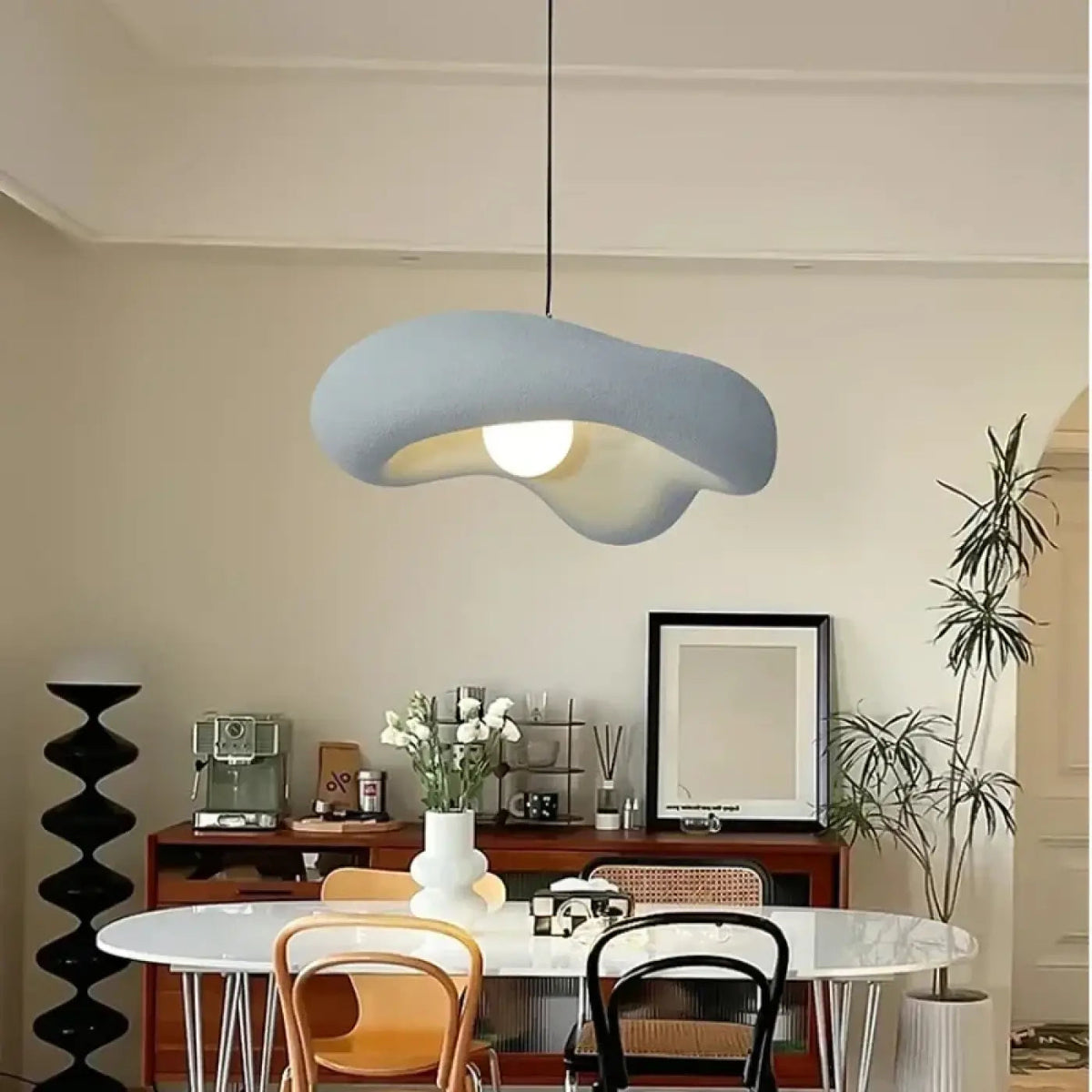 Lampa wisząca oryginalna czarna | Ricita