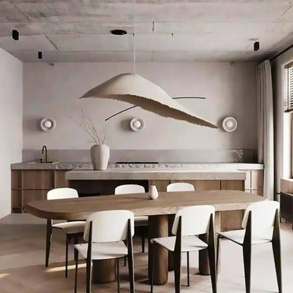 Lampa wisząca oryginalna metalowa biała | Pralante