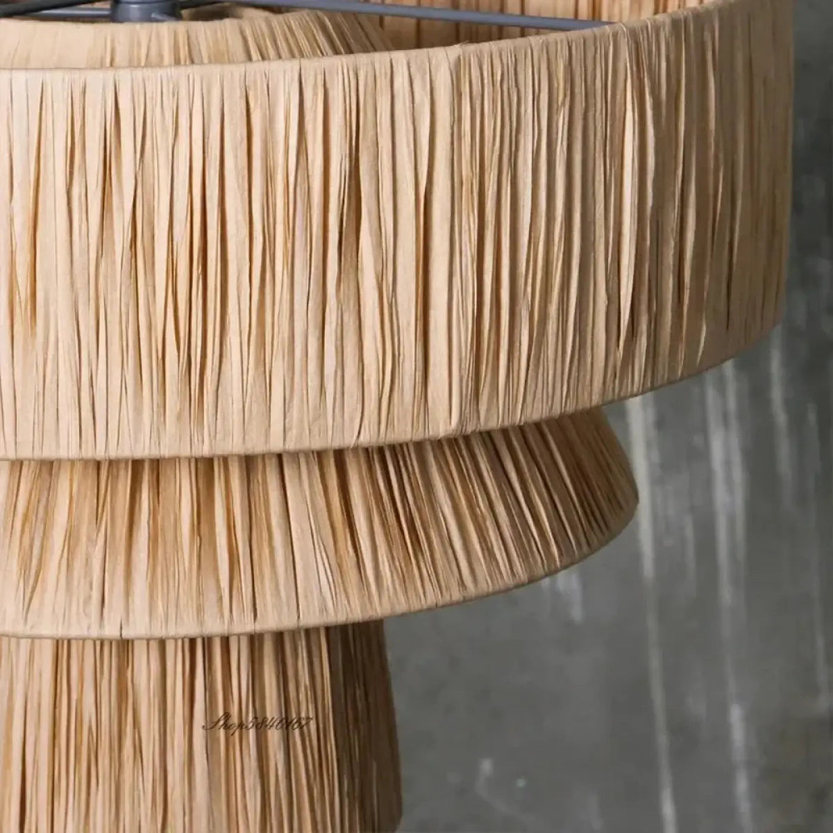 Lampa wisząca oryginalna rattan | Ostenna