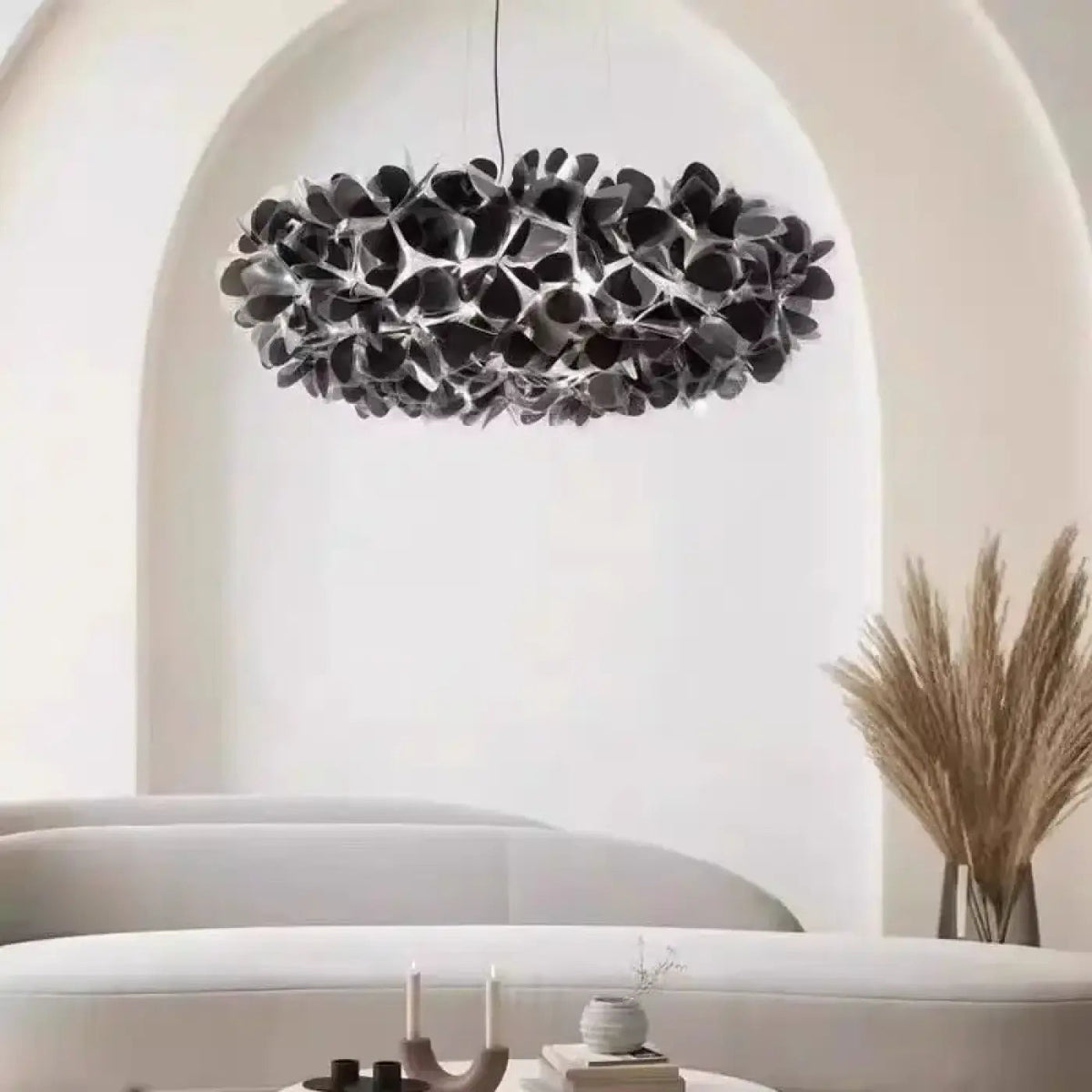 Lampa wisząca oryginalna złota biała | Ubalicia