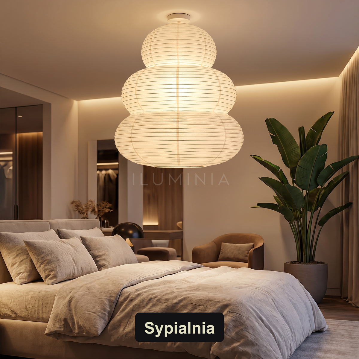 Lampa wisząca papier | Ravoria