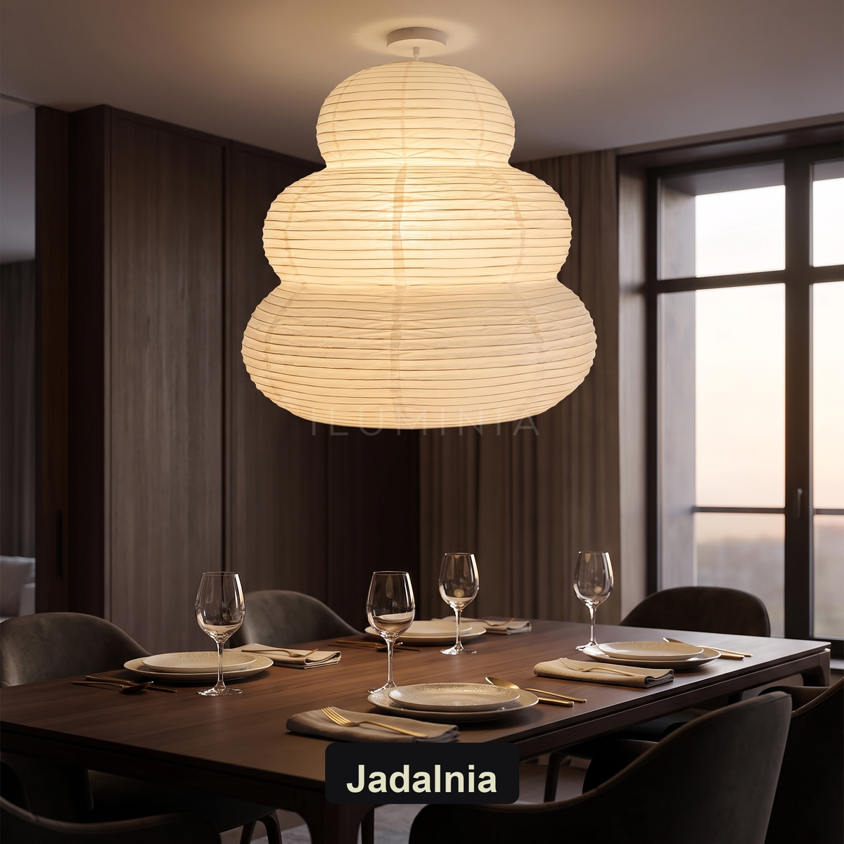 Lampa wisząca papier | Ravoria
