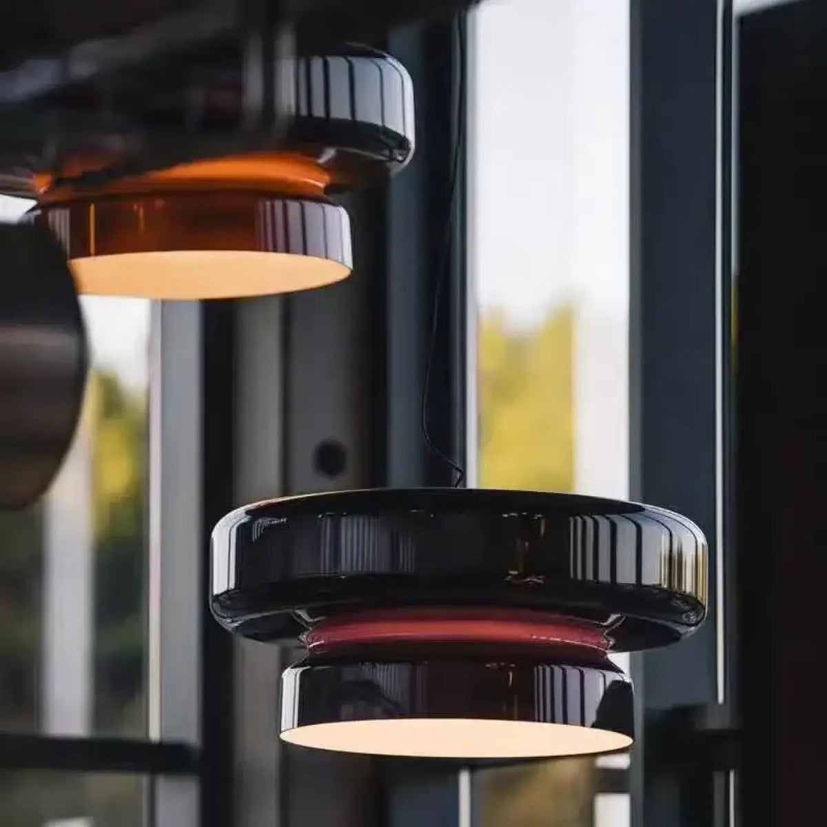 Lampa wisząca pierścienie | Nurrurna