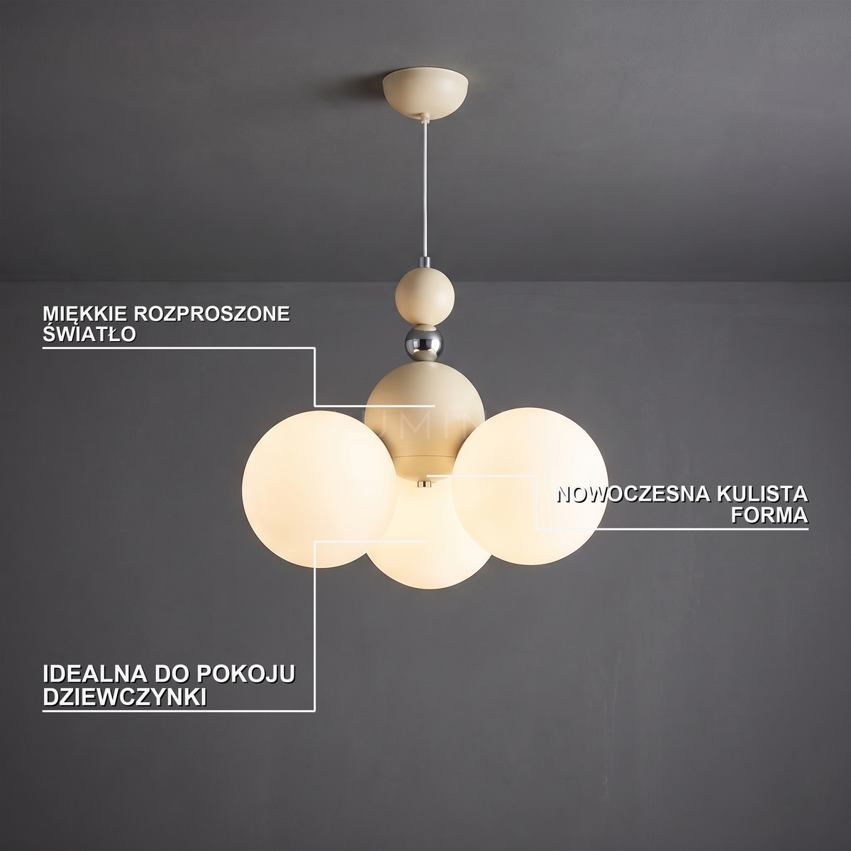 Lampa wisząca pokój dziewczynki | Valita