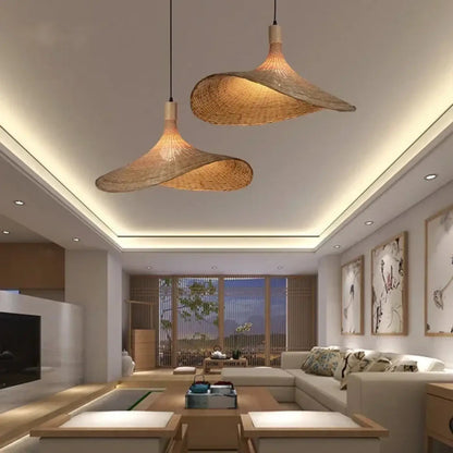Lampa wisząca rattan | Cordella