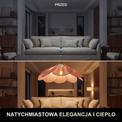 Lampa wisząca różowa | Ostara