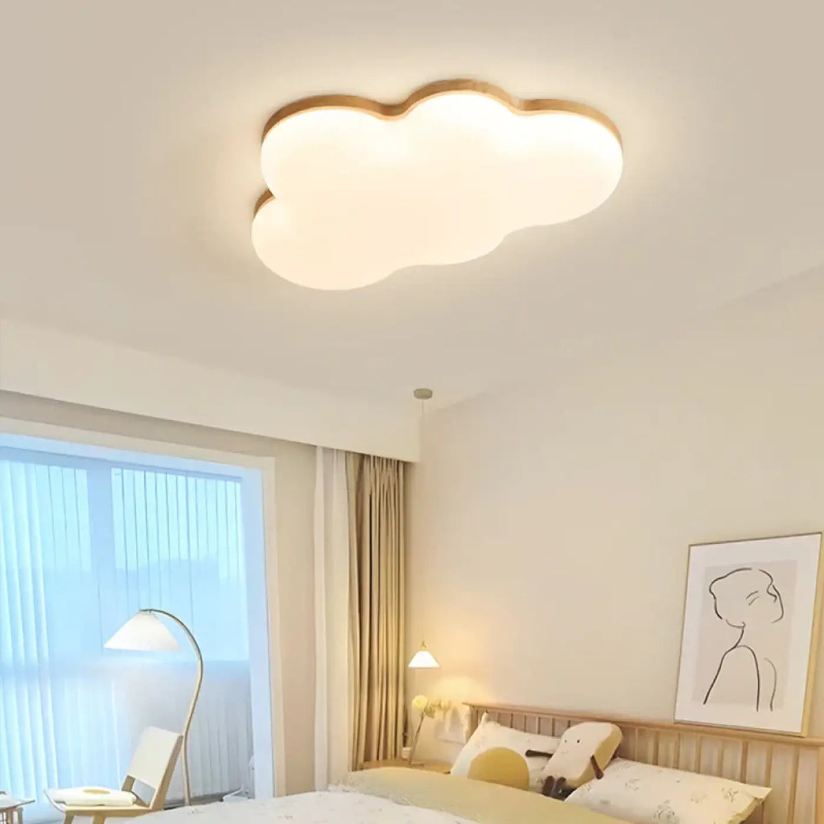 Lampa wisząca skandynawska chmura dziecięca | Delante